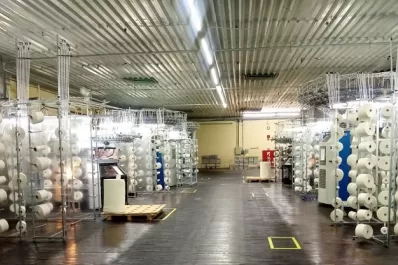 Ante Fernández, la textil TN&Platex expuso que aumentó un 50% la producción en Cruz Alta