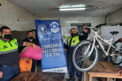 Atraparon a un ladrón que se había robado una bicicleta valuada en $100.000