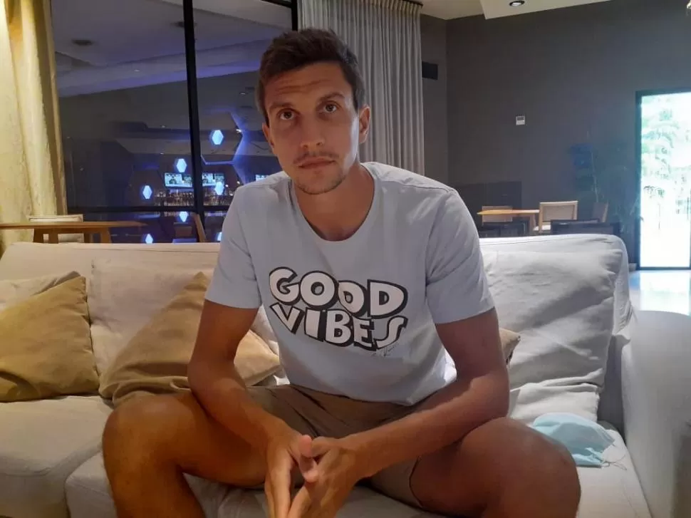 Un jugador que llegó con las valijas llenas de ilusiones