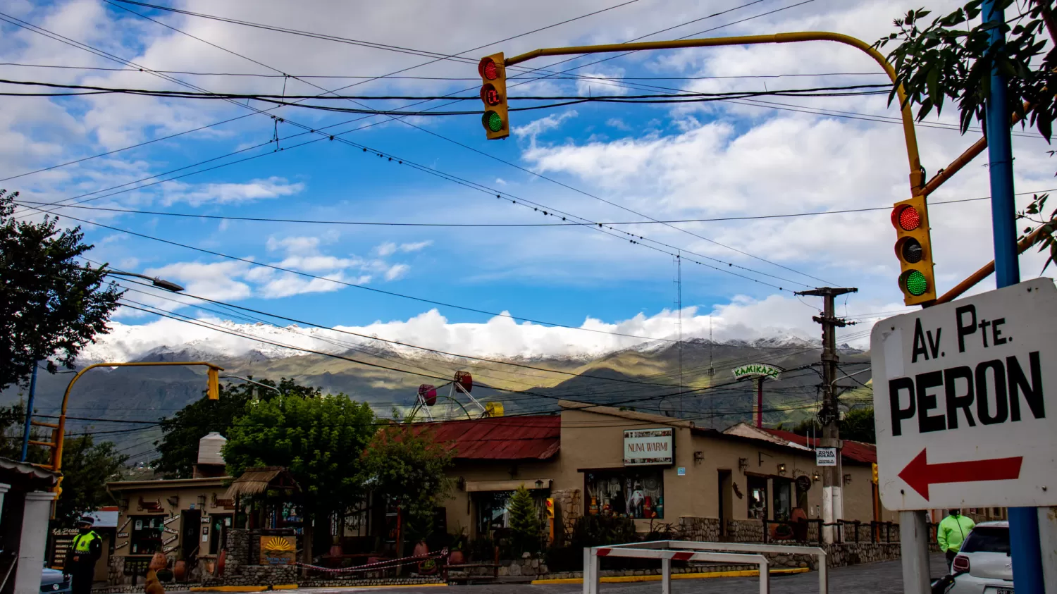 TAFÍ DEL VALLE. Nieve en los cerros. Foto de Facebook / Municipalidad de Tafí del Valle