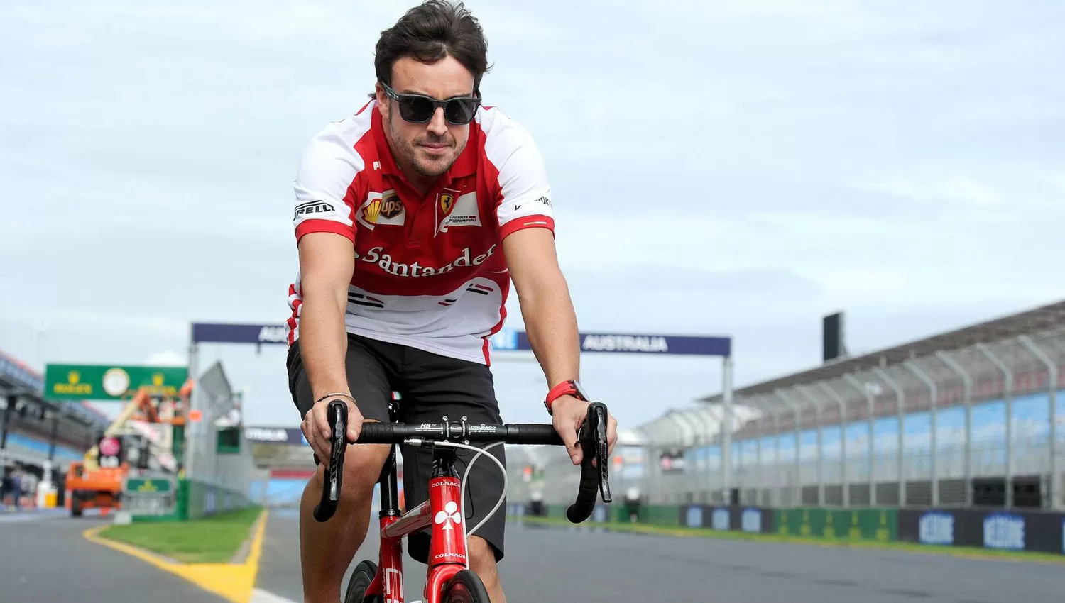 Fernando Alonso, en su etapa como piloto de Ferrari.