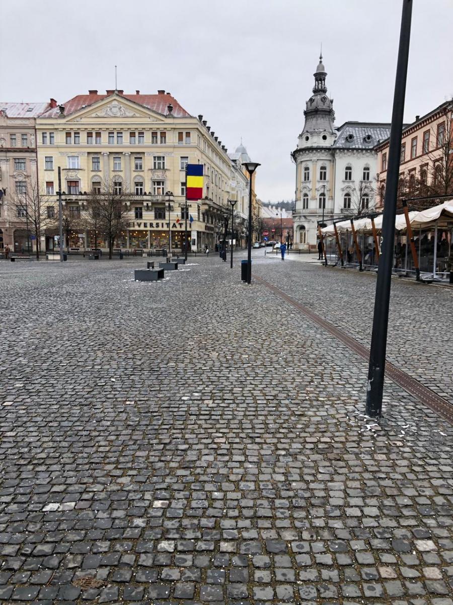 ADOQUINES. Cluj-napoca, la ciudad donde reside Chacana, está en el corazón de Transilvania.