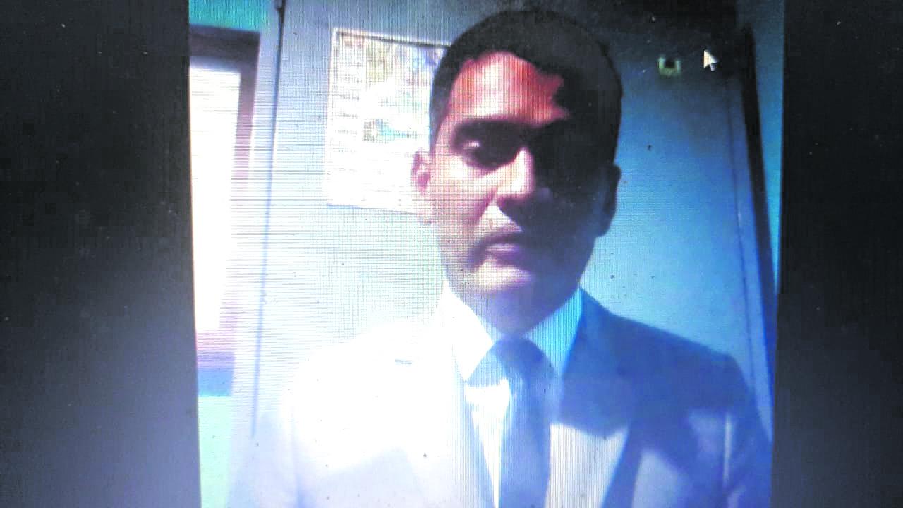 ACUSADO. El oficial Javier Gómez.