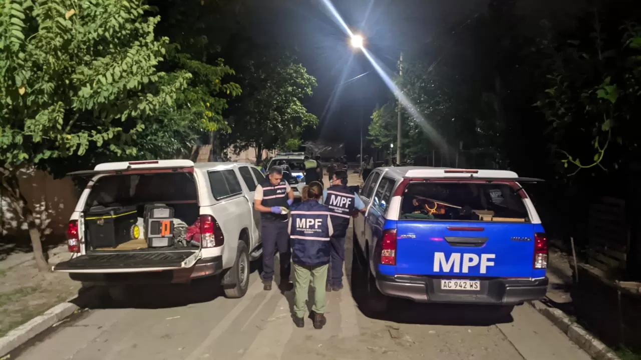 PERICIAS. Los investigadores apuntan al clan Los Santos. Foto: Prensa MPF