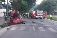 Tiene muerte cerebral el joven automovilista que había chocado contra un camión en Yerba Buena