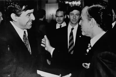 Amigos y admiradores cosechados por Menem en Tucumán