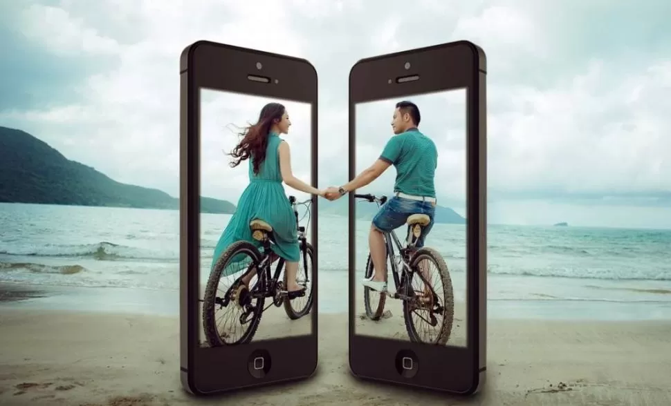 RELACIONES. La cantidad de perfiles que hay en las apps de citas dificultan la posibilidad de establecer vínculos.  