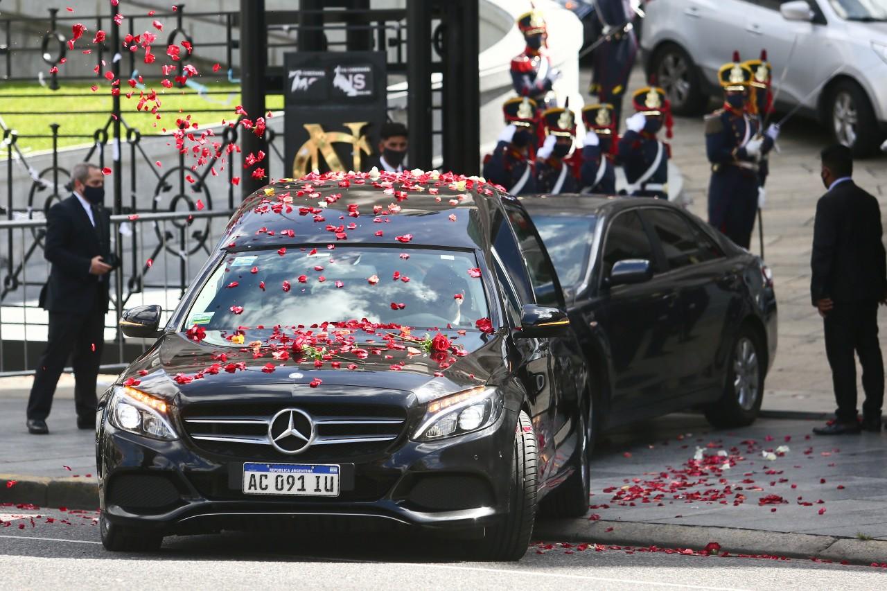 Sepultaron al ex presidente Menem en el cementerio islámico