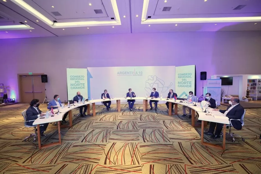 Encuentro en Chaco de los gobernadores. Imagen de archivo. 