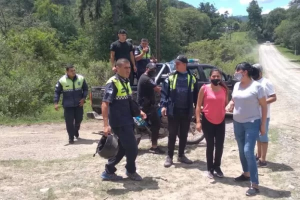 Una campera fue clave para encontrar a los jóvenes perdidos en la zona de La Ciénaga