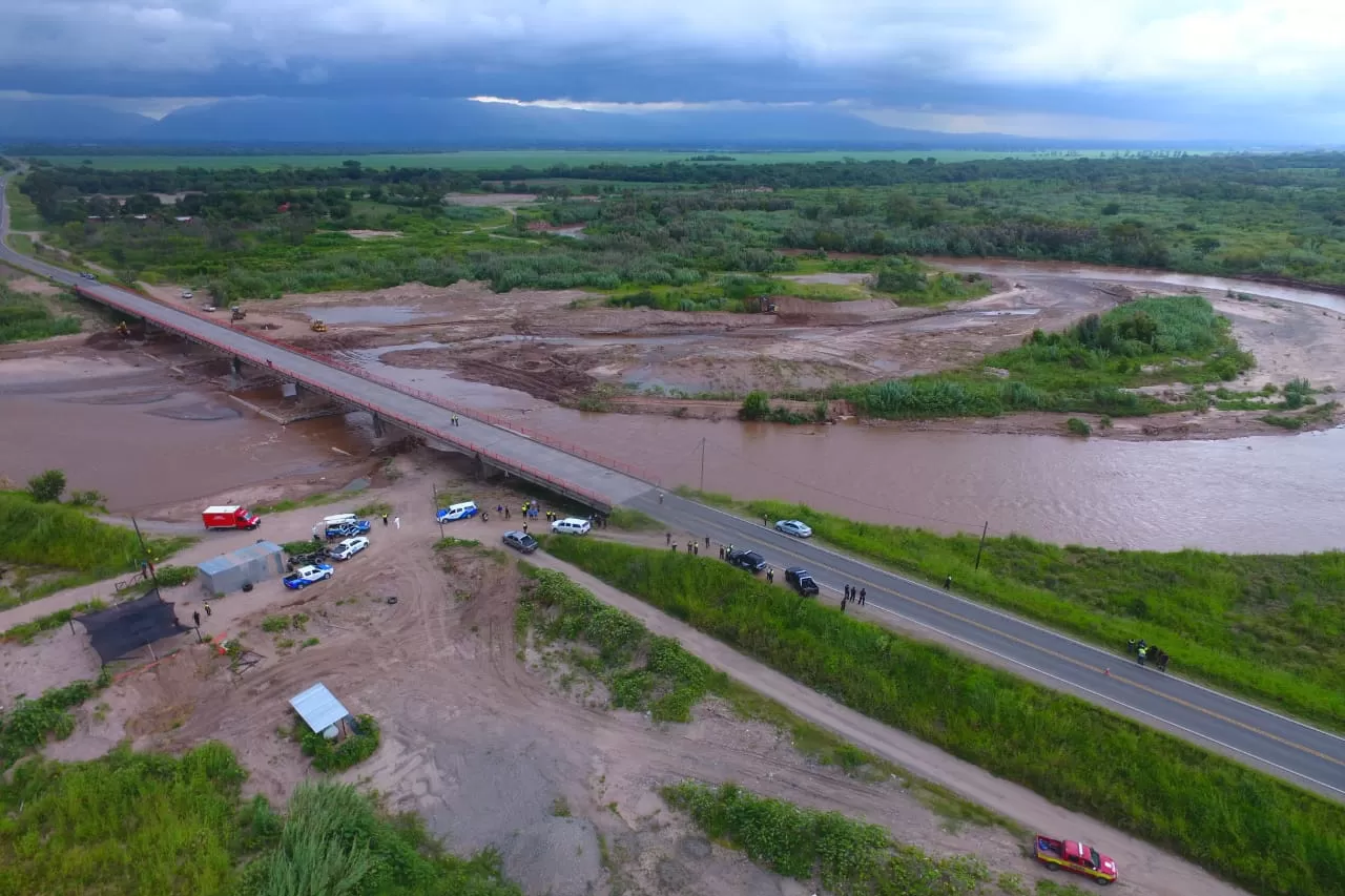 LA ZONA DEL HALLAZGO. El cuerpo estaba a la altura del puente de Los Bulacio.