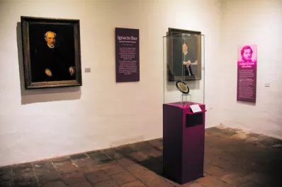 Los retratos de Ignacio Baz dan cuenta de las primeras pinturas que se hicieron en la ciudad