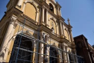 Ya se trabaja en la Iglesia de San Francisco