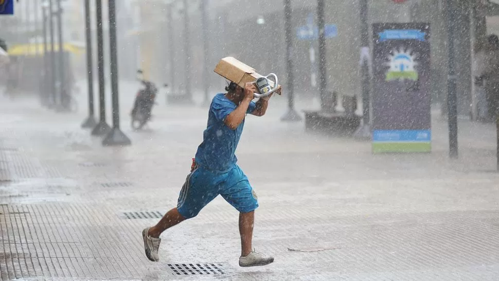 Tormenta en Tucumán. Imagen de archivo. 