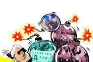 La deformación estructural del sistema