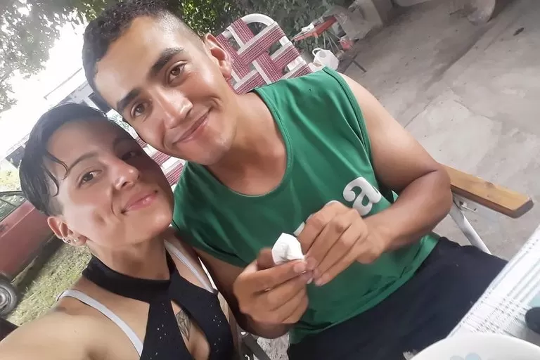 Sol había conocido a su pareja cuando ingresaron a la fuerza de seguridad. 