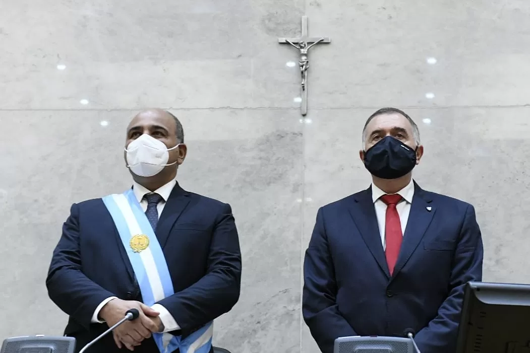 JUAN MANZUR Y OSVALDO JALDO. Foto de Prensa HLT