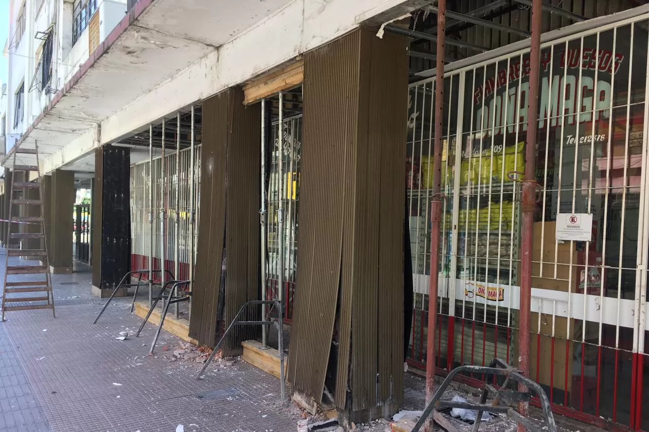 Daños en el Mercado del Norte: descartamos la posibilidad de un derrumbe