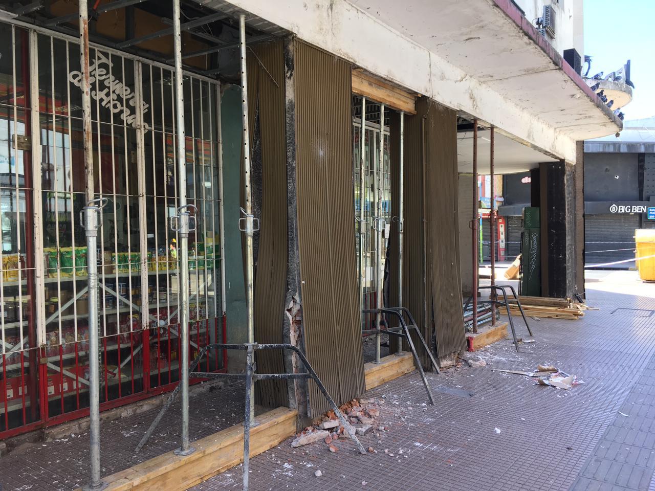 Daños en el Mercado del Norte: descartamos la posibilidad de un derrumbe