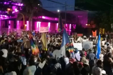 Con Bullrich en Formosa, volvieron a protestar contra las restricciones