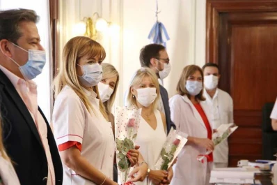 Las trabajadoras de la sanidad fueron reconocidas en el Día de la Mujer