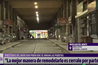 Los puesteros reclamaron por la reapertura del Mercado del Norte