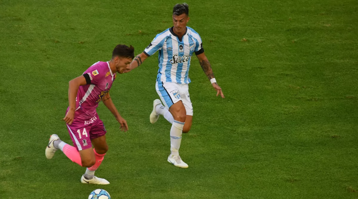 Augusto Lotti, delantero de Atlético.