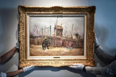 Van Gogh pintó el paisaje urbano de París