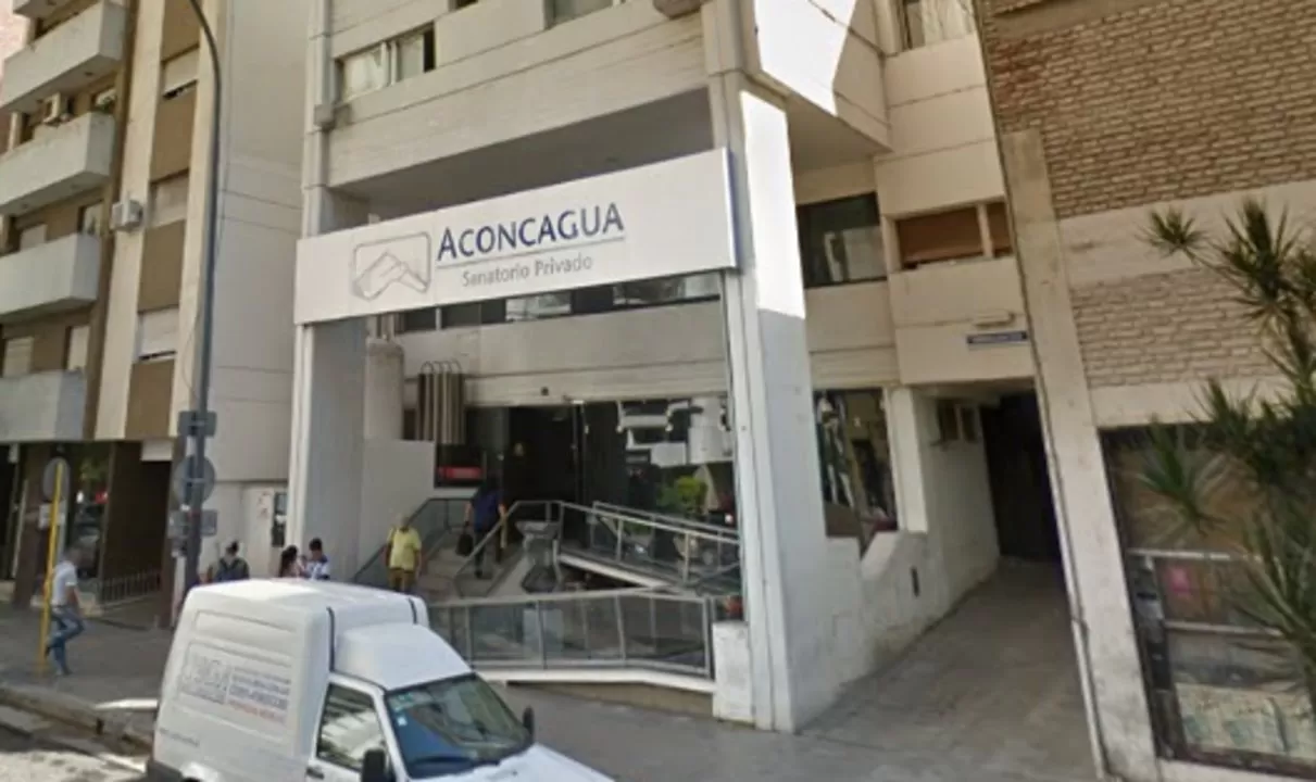 SANATORIO ACONCAGUA, donde fue internado el bebé. FOTO TN.COM