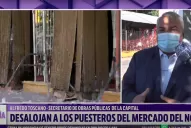 Toscano, sobre el Mercado del Norte: se sacaron muros para abrirlo