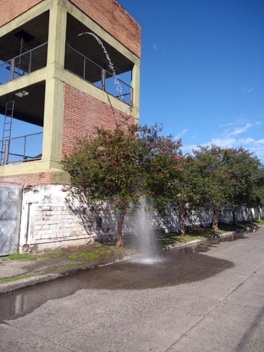 Peligro en Camino del Perú y Salas y Valdéz, en Yerba Buena