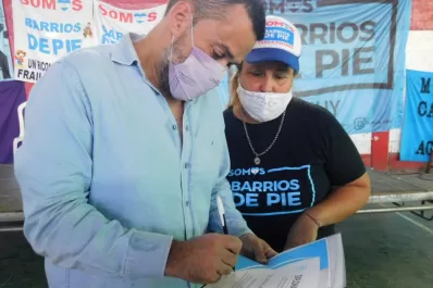 Junto a un funcionario del Gobierno nacional, Somos Barrios de Pie hará un mitin político