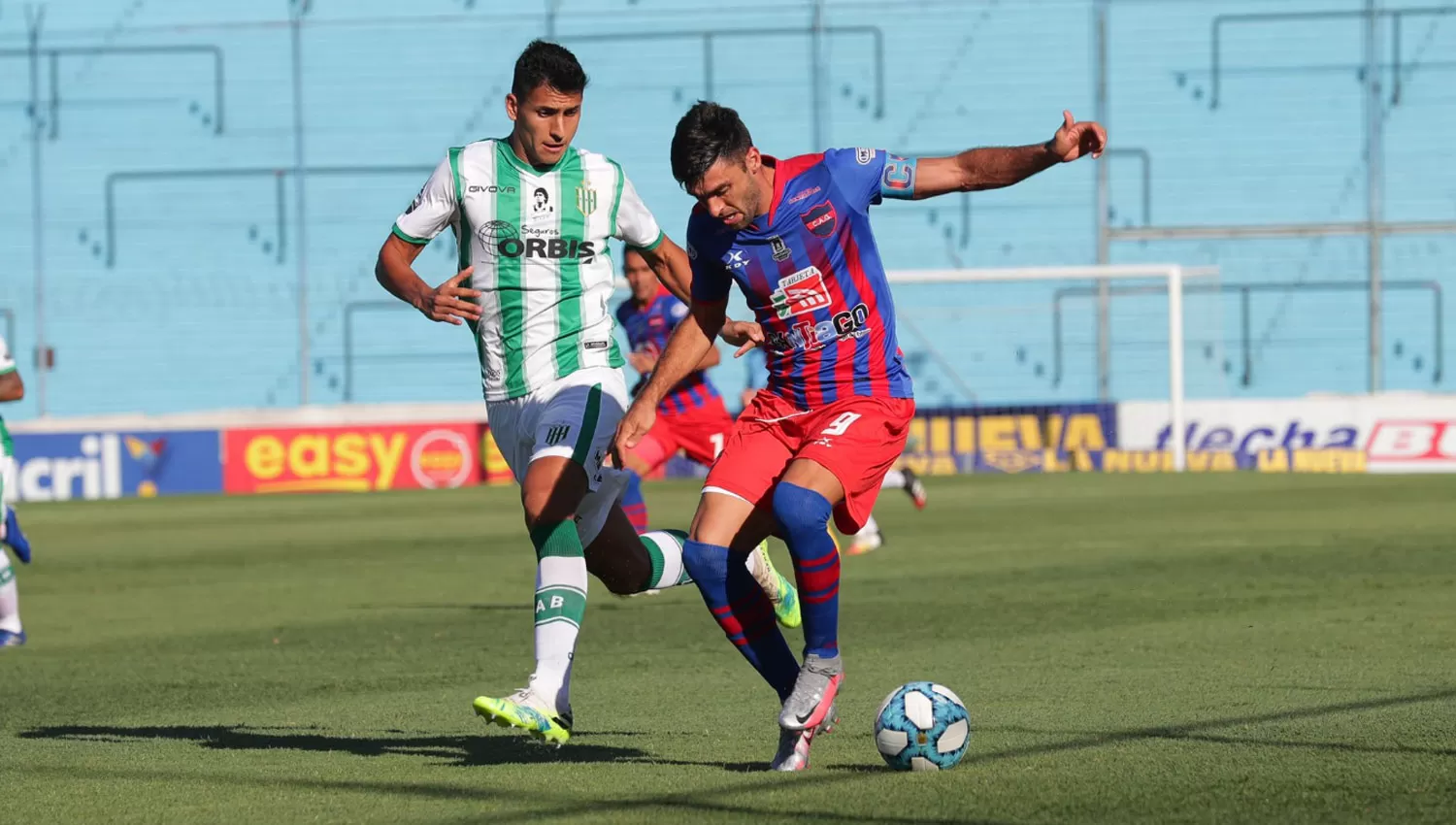 DEBUT. Güemes, que juega por primera vez en la Primera Nacional, arrancó la temporada con una derrota ante Banfield por Copa Argentina.