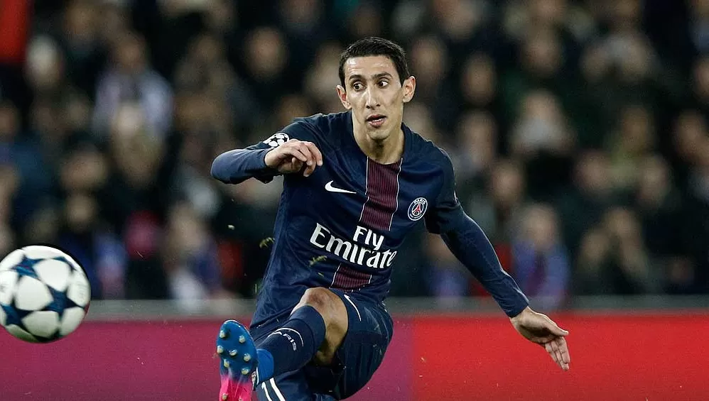 INSEGURIDAD PARISINA. El delantero argentino Ángel di María, víctima de un robo en su casa durante el partido del PSG.