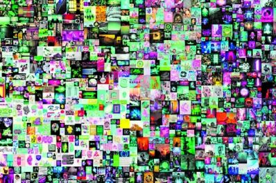 Una obra que sólo existe en la pantalla se remató a casi 70 millones de dólares