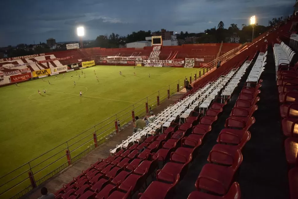 POSTAL REPETIDA. La Ciudadela espera el regreso del público a sus tribunas. la gaceta / fotos de ines quinteros orio 