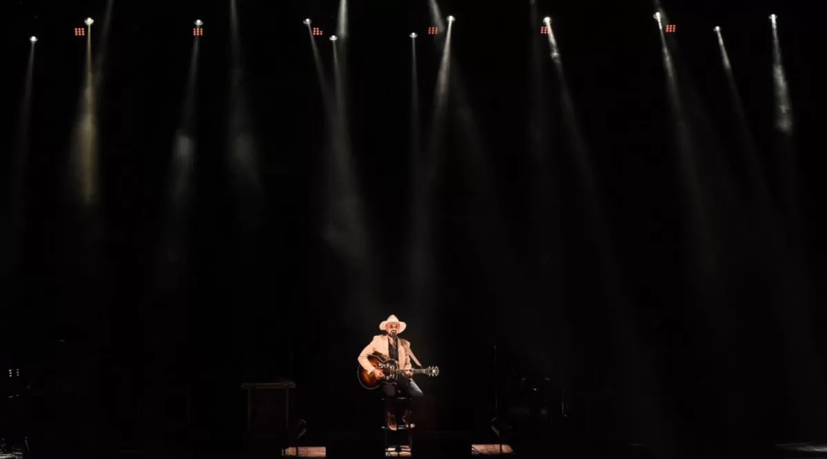 Abel Pintos en el Mercedes Sosa.