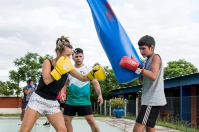Yerba Buena: reabren las clases de boxeo