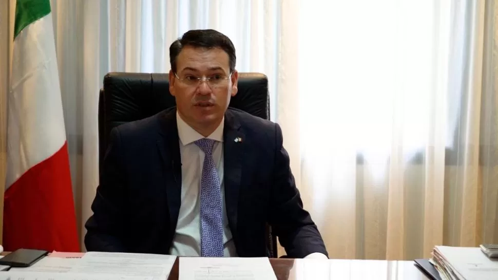  Sergio Ricciuti, vicecónsul honorario de Italia.