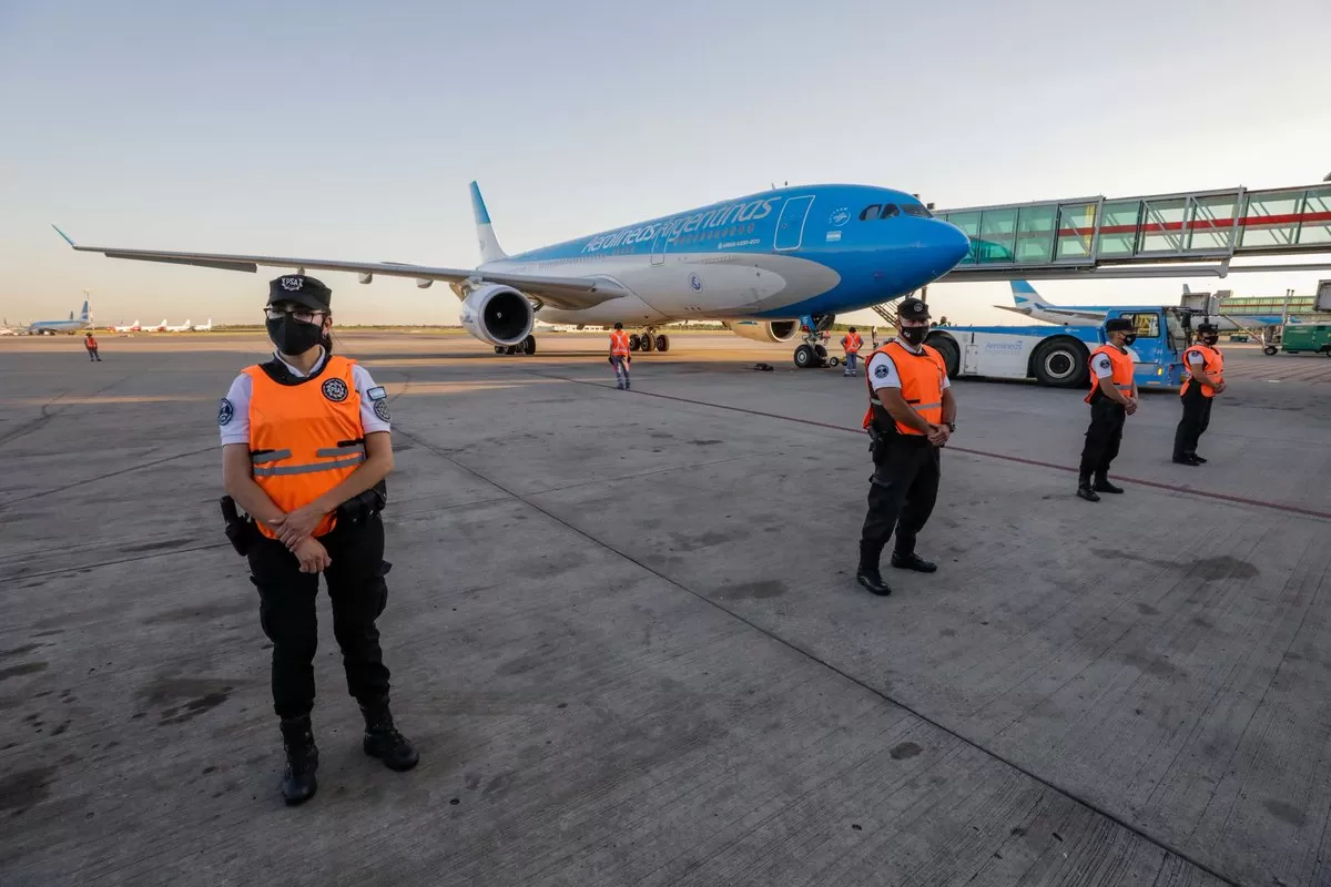 imagen ilustrativa. Foto Twitter Aerolíneas Argentinas