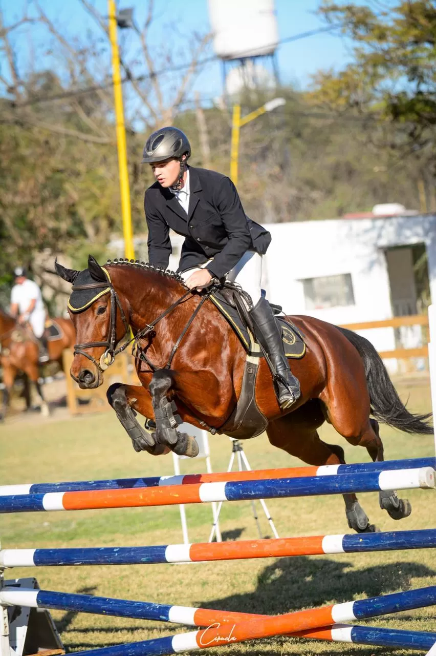 MÁXIMA CONCENTRACIÓN. Nicolás Yunes Ick se adjudicó la competencia principal.  