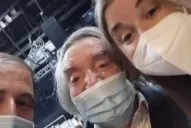 Carlitos Balá fue vacunado contra el coronavirus