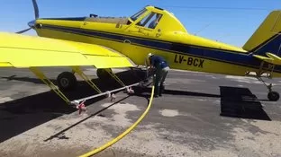 ALIADOS. El aeroaplicador trabaja codo a codo con el productor agrícola.  