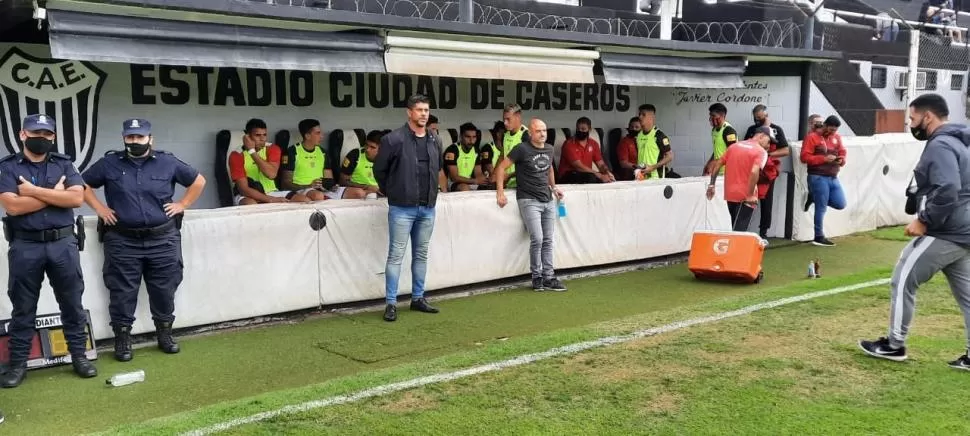 CONFORME. Gómez se mostró feliz por el punto obtenido en el final y aseguró que con el correr de los partidos se verá la mejor versión de su equipo. 