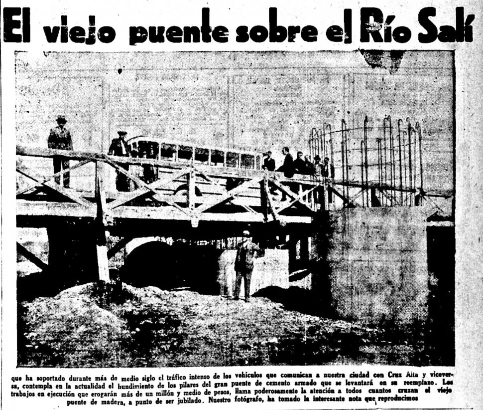 La crecida del Salí de 1921 y el Lucas Córdoba