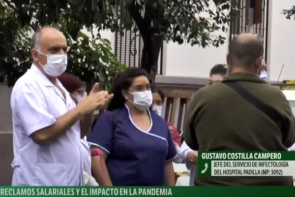 Personal de la salud convoca a un paro en reclamo de mejoras salariales
