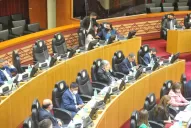 Jaldo volvió con un tono conciliador en el recinto, pero batallador en lo partidario