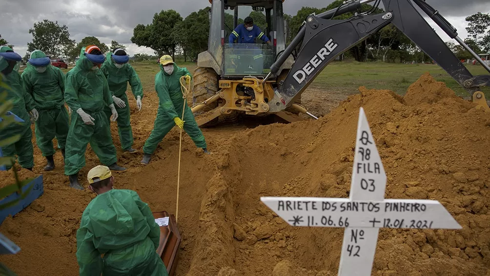 COMPLICADO. Brasil es el país más afectado de Sudamérica.