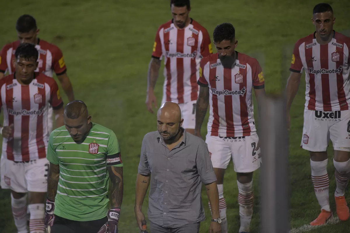 EL EMPATE SOBRE EL FINAL PEGÓ FUERTE. En cada rincón de La Ciudadela se percibe el dolor por un arranque inesperado, pero todos sostienen que hay que seguir trabajando porque la mano cambiará.