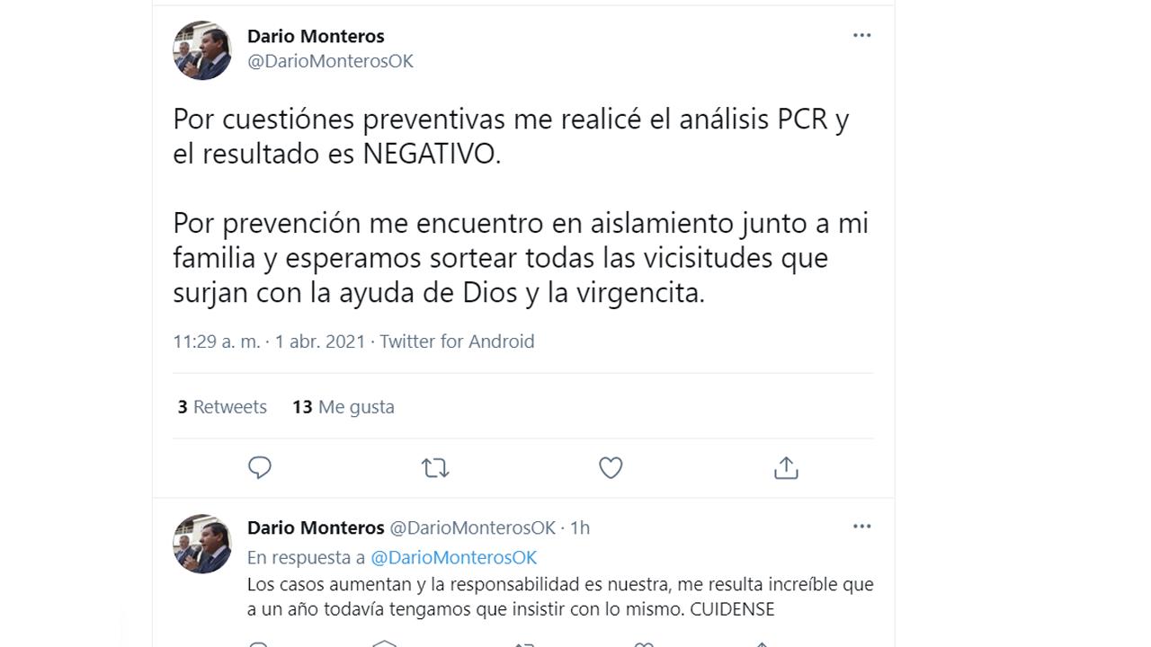 La diputada Gladys Medina tiene covid-19 y permanece aislada con su familia en Tucumán